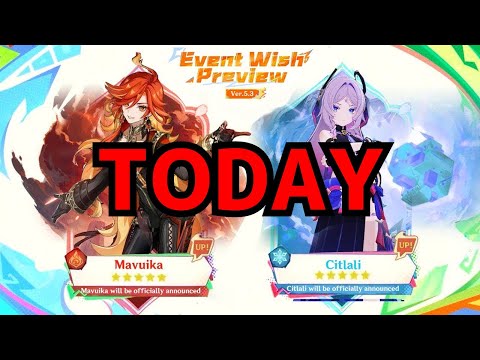 MAVUIKA'S OFFICIAL ANNOUNCEMENT IS LESS THAN 6 HOURS AWAY! Everything to Expect  - Genshin Impact