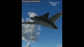 Shenyang J-50 shadow l china's 6th generation fighter jet #Stealthfighterjet#shorts