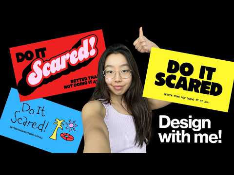 design cards with me! (adobe illustrator) + cozy Q&A | how I got into design, advice for beginners