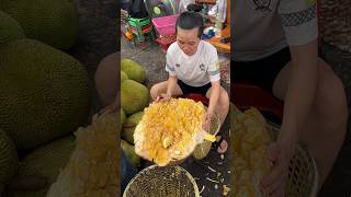 Biggest Size Fruit!! Jackfruit Cutting Skills