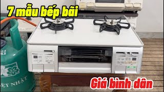 Báo giá 7 chiếc bếp ga nhật bãi||Bếp Rinnai và Paloma hàng dùng lướt nồi đồng cối đá|| Lh0982035091