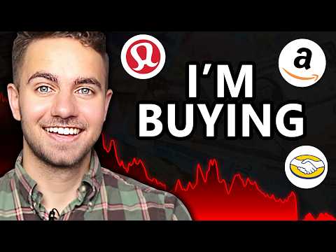 I'm Buying These Stocks as the Market Crashes - Here's Why