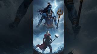 Thor Fights Lord Shiva in Marvel Comics || #shiva #shorts