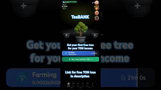 TON free teaBANK income for your (free legit) [TONmining]