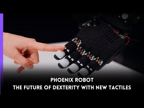 Phoenix Robot: The Future of Dexterity with New Tactile Sensors!