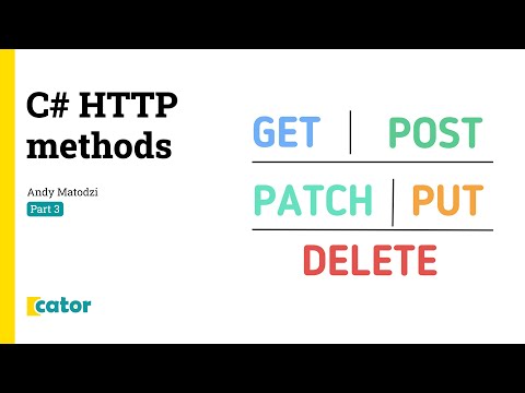C# HTTP GET POST PUT PATCH and DELETE | REST API | Part 3