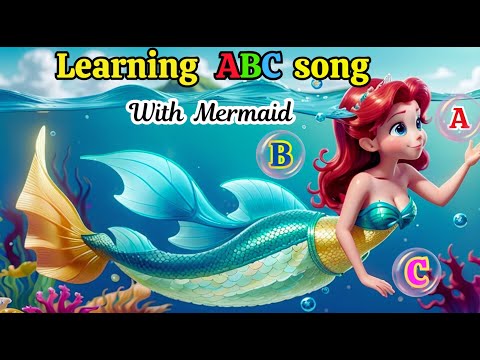 Learning ABCs Song With Mermaid  | ABC Song | PeeVee Jubilee | For Children