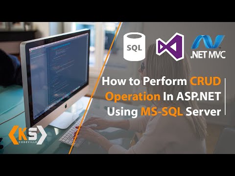 ASP.NET CRUD Application Tutorial | How to do crud operation in Asp.net MVC | CRUD Application