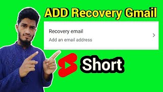 Add Recovery Gmail for strong your youtube gmail.Rk Tech Robin.