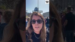 Voices from the #HandsOff day of protest. #protest