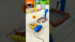 DIY tractor mini water pump and animals #shorts #shortvideo #diytractor