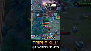 😎 Allain Triple Kill! ⚡ Arena of Valor 🔥