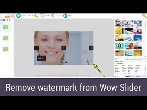 Remove Watermark from wowslider 8.2