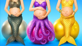 Cursed MERMAID Preggo! She's Having an OCTOPUS Baby and No One Believes Her