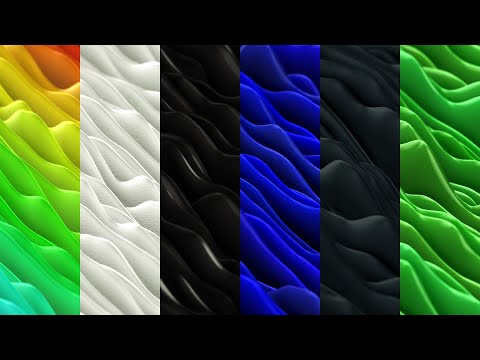 Squiggly Sea Lines Calming Backgrounds | ENVATO | 1080p