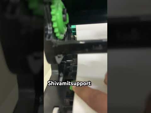 How to setup label in TSC TE 244 barcode printer #tsc #trending #barcode #printingsolutions