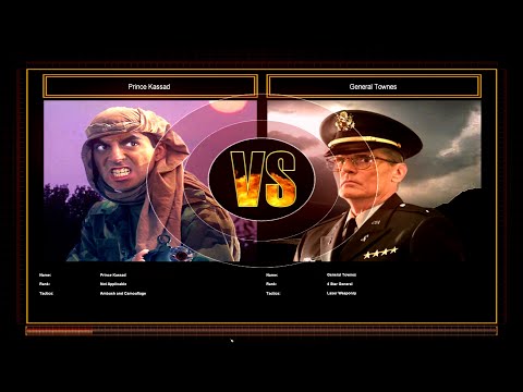 CnC Generals ZH Shockwave - Stealth General Vs Laser General Challenge