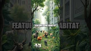 AI Conceptualizes Urban Wildlife Corridors: Blending Ecology and Urbanization