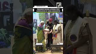 President Droupadi Murmu, CM Yogi grace first convocation ceremony of AIIMS Gorakhpur