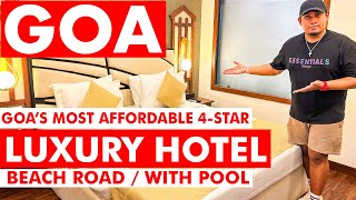 Goa’s Most Affordable 4-Star Luxury Hotel | Vagator Downtown Hotel | Vagator Beach Road | Goa Vlog