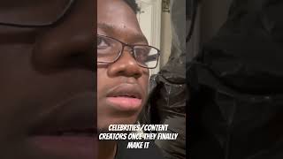 Celebrities/content creators once the finally make it #skits #comedy #skitvideo #comedyskits