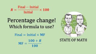 Percentage Change: One Concept, Two Formulae. Which One Wins?