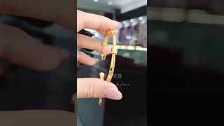 黃金小蠻腰手環#9999 #新店銀樓 #黃金手環