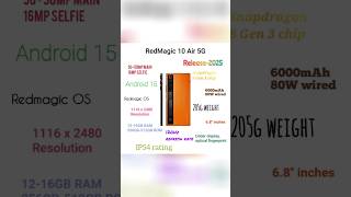 Red Magic 10 Air #redmagic #redmagic10air #phone