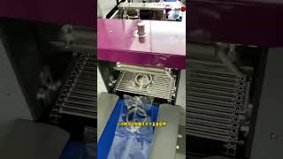 Flow Wrapper for Hardware Locks #machine #factory #flowpackmachine #packingmachine #shorts