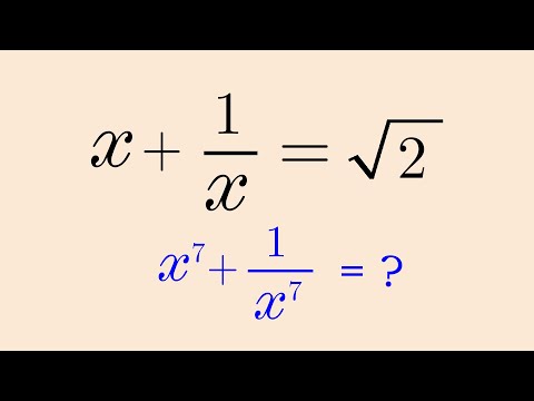 A Nice Algebra Maths Olympiad Problem | Asked in 10th Grade Exam