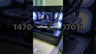 Is 14700kf so powerful with 5070ti #diycomputer #graphics card is burning #gamingcpu #gamingsetup#pc