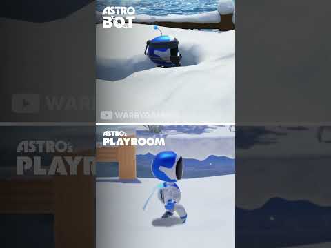 Astro Bot vs Astro's Playroom | Snow Physics