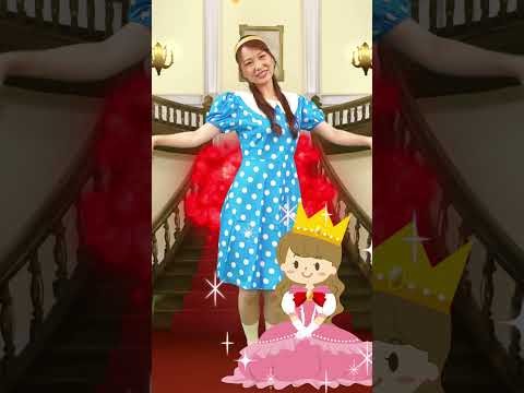 プッププリンセス♪｜手遊び｜童謡｜赤ちゃん喜ぶ｜振り付き｜ダンス｜キッズ｜うたスタクラップクラップ｜#shorts