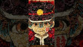 【地縛少年花子くん】花と爪楊枝で花子くんを再現してみたら… #toiletboundhanakokunedit #地縛少年花子くん #花子くん #フラワーアレンジメント