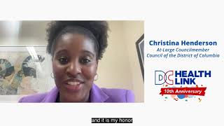 DC Health Link Congratulations on 10th Anniversary