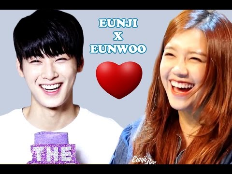 Apink Eunji(Jung Eunji) 에이핑크  & Astro Eunwoo (Cha Eunwoo)