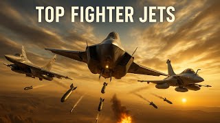 Top Fighter Jets 2025 #fighterjets  #usa #china #russia #usvschina #usavsrussia #f35 #su57  #raffles