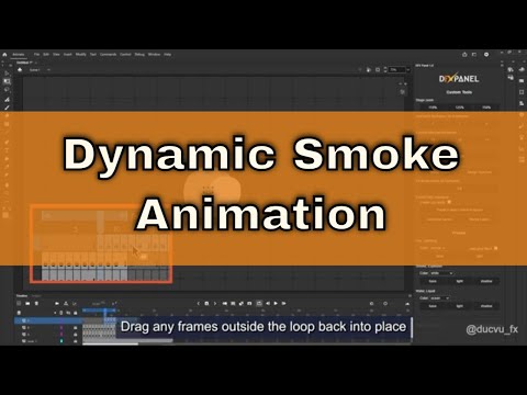 2D Fx Tutorial - How to animate smoke with dynamic motion