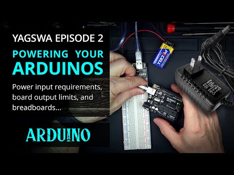 Powering your Board - Arduino for Modelmakers and Miniatures  #arduino #modelrailroad