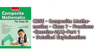 Fractions || 7th Class Math || Math for Competitive Exams #Fractions #Claas7Math #CBSEMath