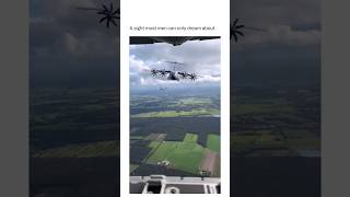 Incredible Footage: Airman Captures Two A400M Aircraft from Cargo Door in Stunning Aerial View!
