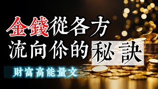 金錢，如同水一般 ｜ 理解金錢的本質，讓金錢從四面八方流向你