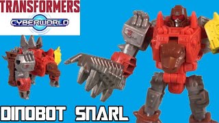 Cyber Changers Dinobot Snarl Review - Transformers Cyberworld