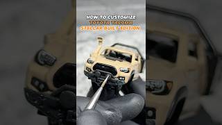 HOW TO CUSTOMIZE TOYOTA TACOMA ​⁠@stellarbuilt EDITION #hotwheels #toyota #tacoma #diy #custom