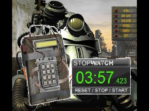 Fallout 1 Kamikaze speed-run