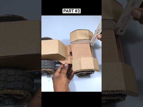 Tractor making project cardboard #shortvideo #viral #diy
