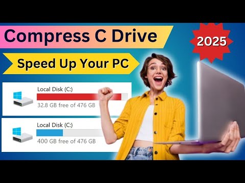 C Drive Clean & Compress: Make Your PC Faster! | কম্পিউটারের গতি বাড়ান সহজেই (Bangla Tutorial)