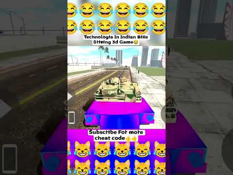 Tank ka cheat code aagya technologia/ Indian Bike Driving 3d new update #shorts #trending #viralvid