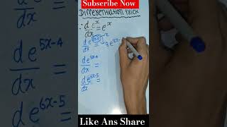 Differentiation Math Tricks ||