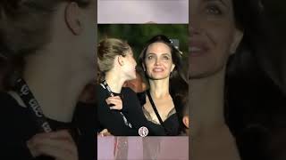 EXCLUSIVE LAST NIGHT ANGELINA JOLIE SHILOH PITT @ MANESKIN CONCERT ROME NEW